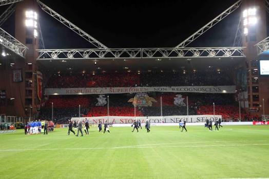 La coreografia del Grifone vista dal punto di vista del